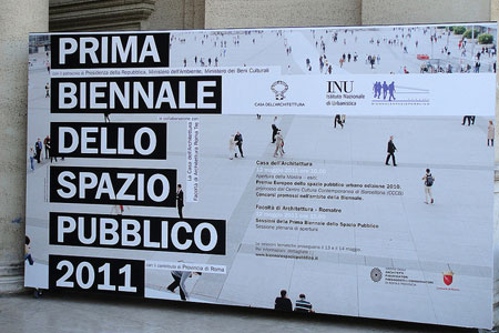 Exposició del Premi Europeu de l'Espai Públic Urbà 2010 - Roma